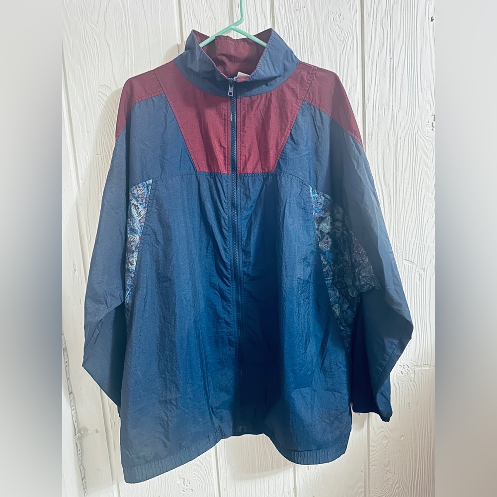 Vintage 90s Pro Spirit Women’s Colorblock Windbreaker